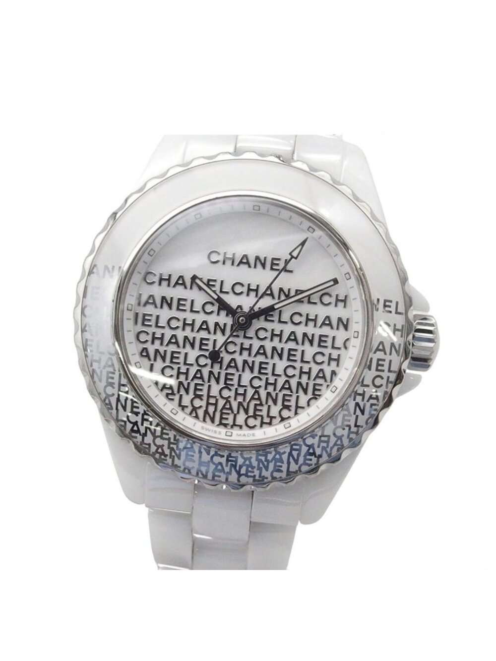 Chanel Wanted de Chanel White Ceramic SS Watch Battery Powered Quartz